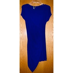 Blue Wrap Dress